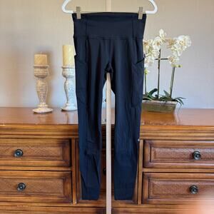 Lululemon Align High-Rise Leggings with Pockets 25” Black Size 6
